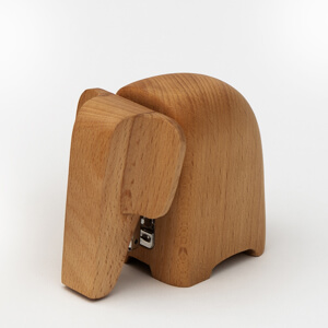 Suck UK Wooden Elephant Stapler